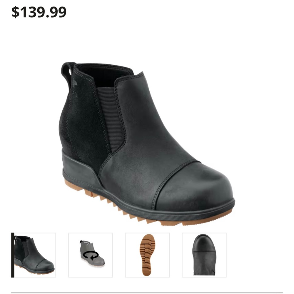 Sorel Evie Booties, 9.5 new in box